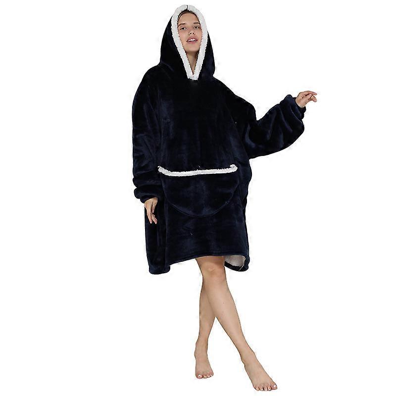 Felpa con cappuccio oversize, felpa con cappuccio coperta Super morbida calda confortevole, felpa coperta 1 pz