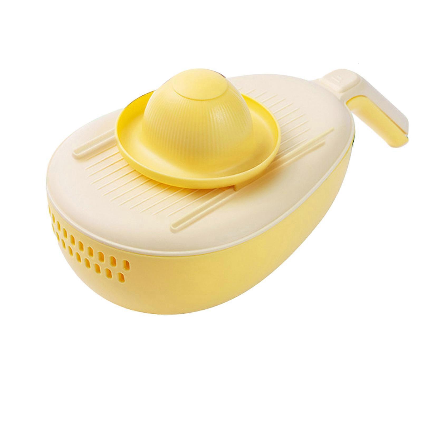 multifunctional cheese grinder with storage box, firmly fixed suction vegetable peeler, manual rotary grinder for nutmeg, chocolate fruits and vegetab
