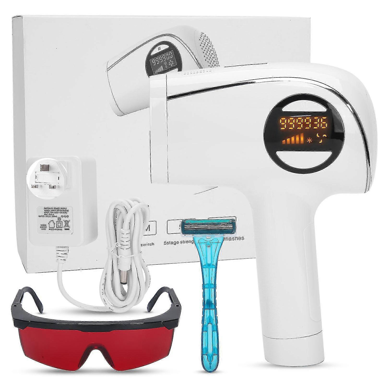 Ipl Hair Removal Machine Handheld Body Face Depilator Women Hair Removal Tool 110-240vuk Plug