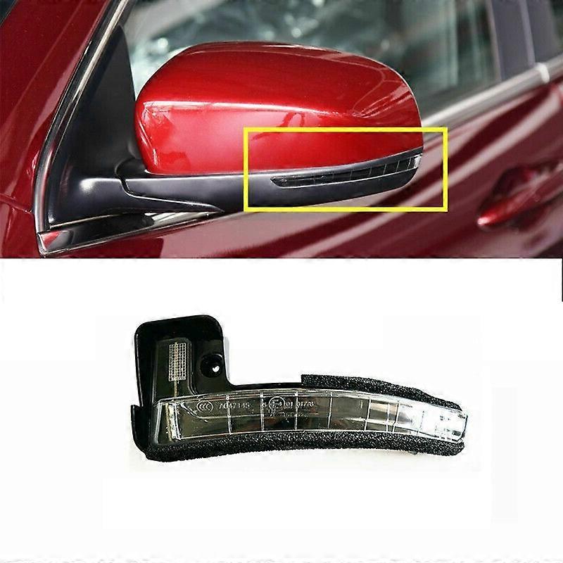 Side LED Rearview Mirror Turn Signal light For Jeep Cherokee & Compass 2017-2021
