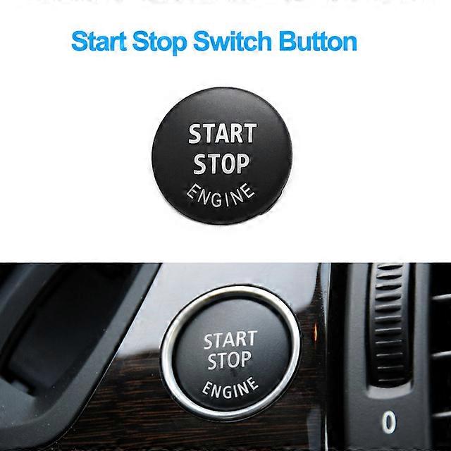 Car Interior Dashboard Keys Radar Sensor Rear Cover Trunk Switch Start Stop Button Venlitation Ac Buttons  For BMW X5 X6 E70 E71
