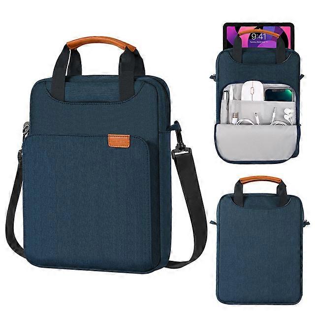 9-11 Tablet Shoulder Sleeve Bag for iPad Pro 11 2021-2018, iPad 10.2, iPad Air 4 10.9, iPad 9.7, Surface Go 3/2, Galaxy Tab A 10