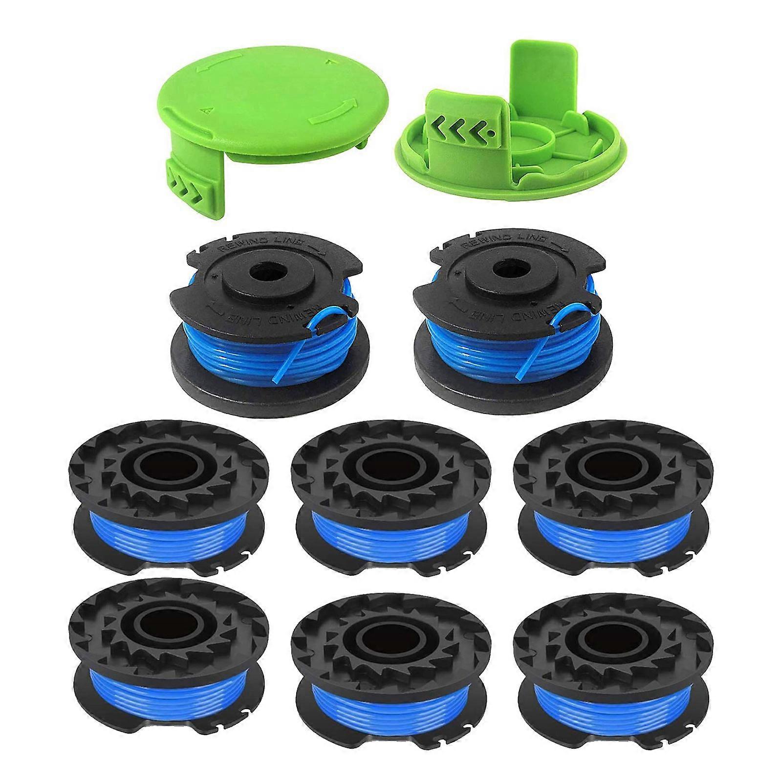 29252 29092 String Trimmer Replacement Spool Line for Greenworks 24V 40V 80V Cordless Trimmer(8 Spo