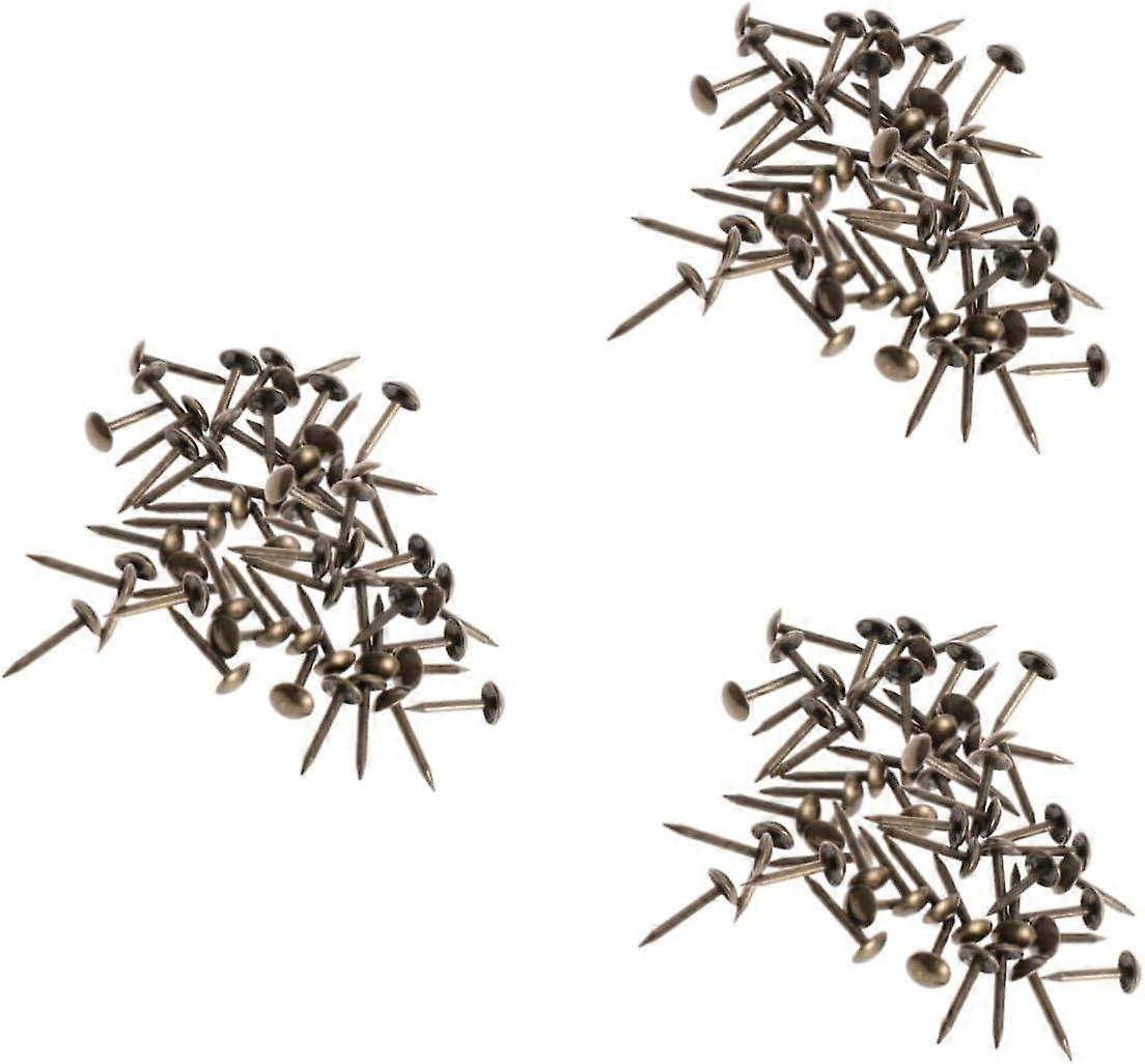300 pcs antiker nagel runde tack messing tack messing nagel antike tack glossy sofa nägel