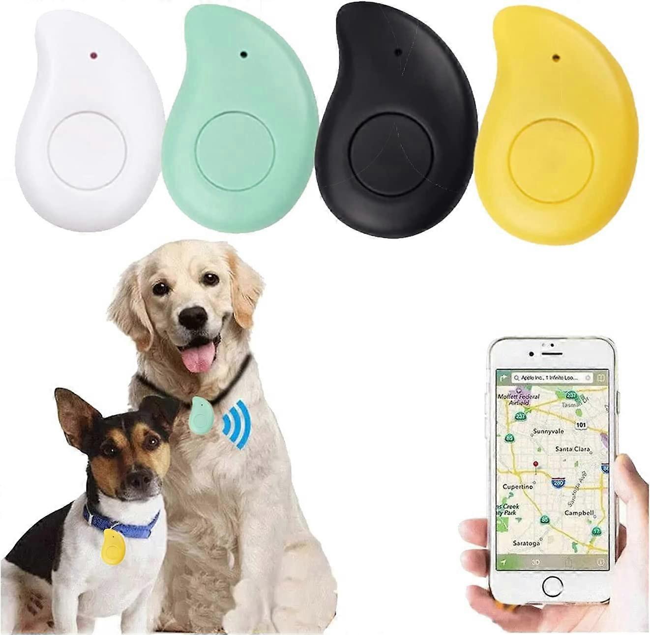 4pcs Smart Activity Tracker Pet Locator Anti-Lost Device Mini Wireless Tracker Child Wallet Tracker GPS Locator