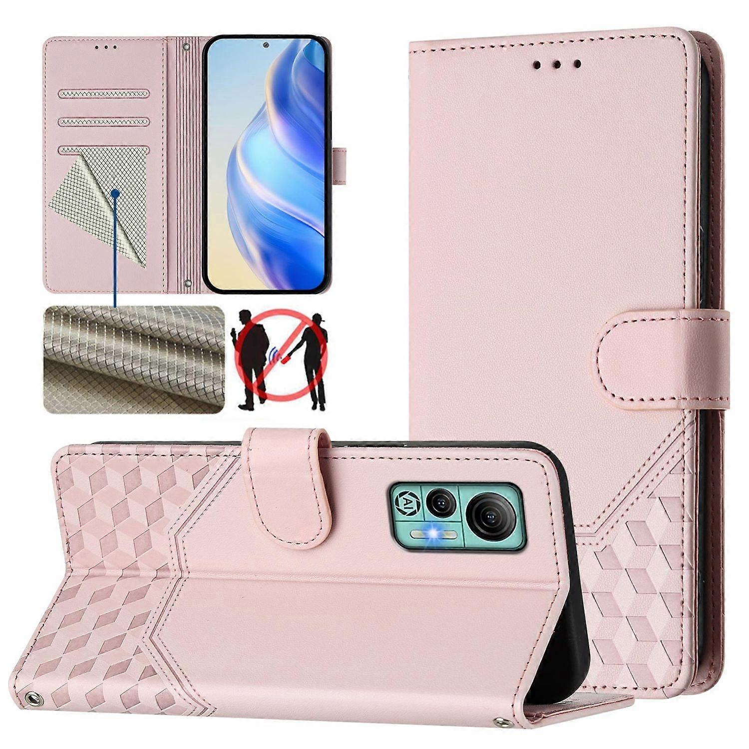 Capa de telefone RFID PU para Ulefone Note 14