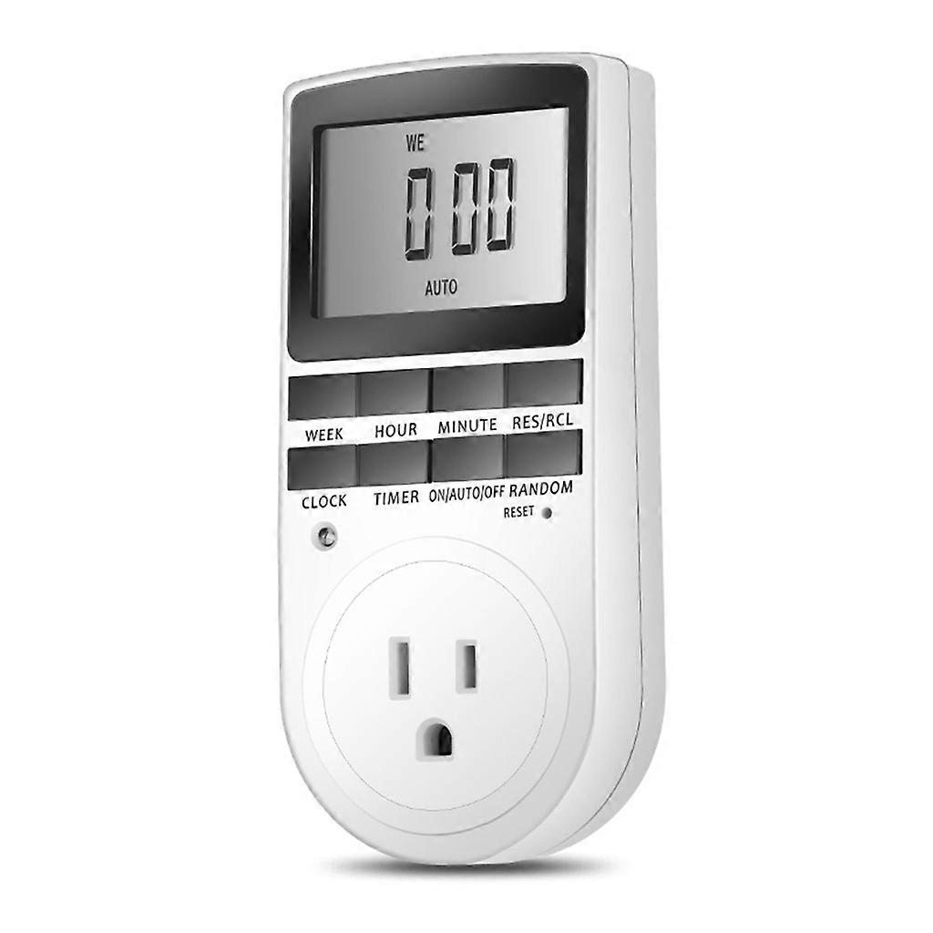 Kitchen Timer Outlet Programmable Timing Socket Electronic Digital Timer Switch