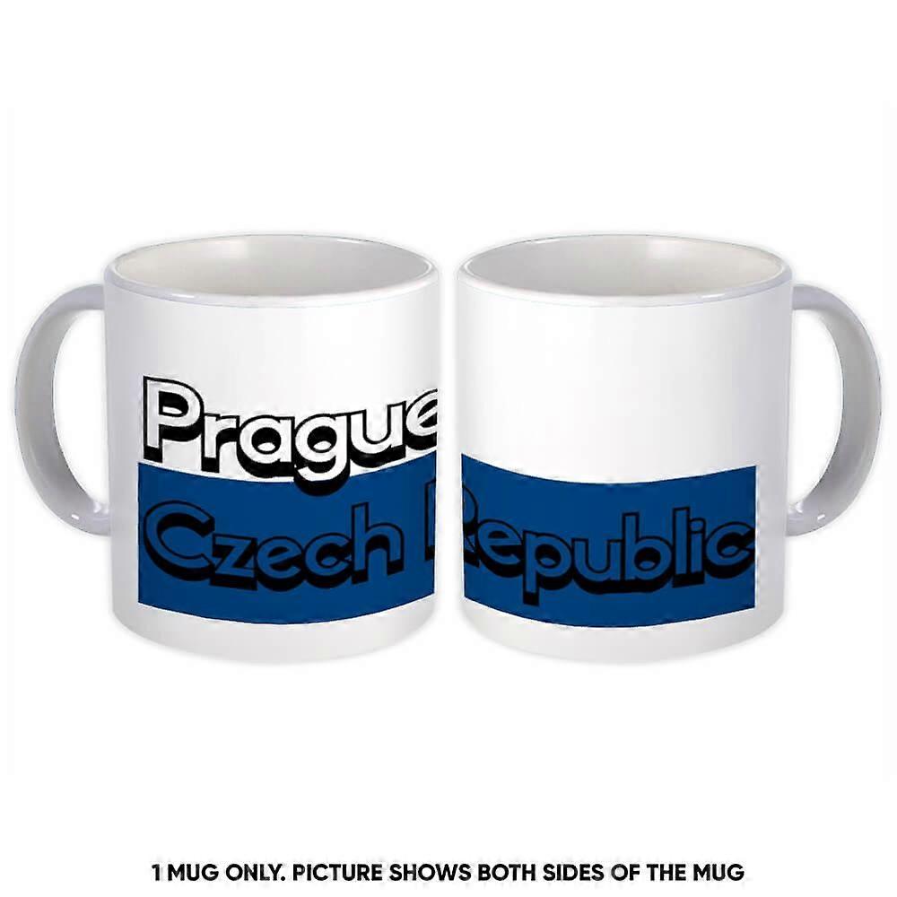 Gift Mug: Prague Czech Republic Rectangle