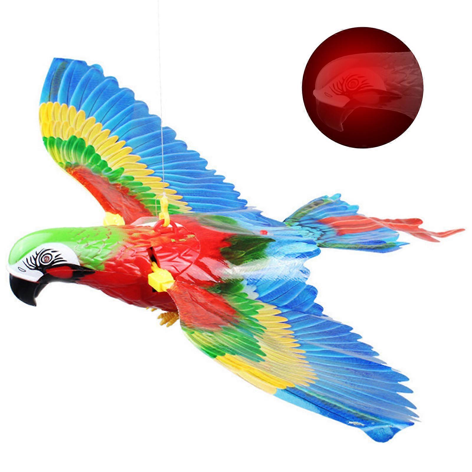 50% Off Simulation Bird Interactive Cat Toy for Indoor Cats Automatic Hanging Eagle Flying Bird