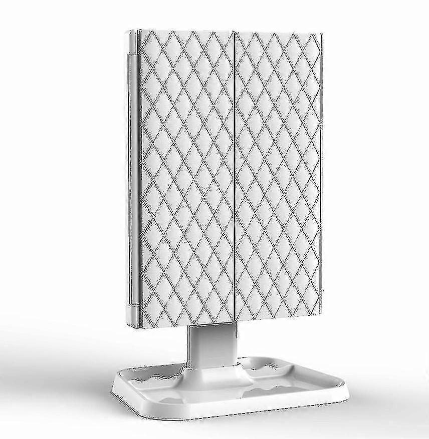 Makeup Mirror Vanity Mirror With Lights - 3 Color Lighting Modes 72 Led Trifold Mirror