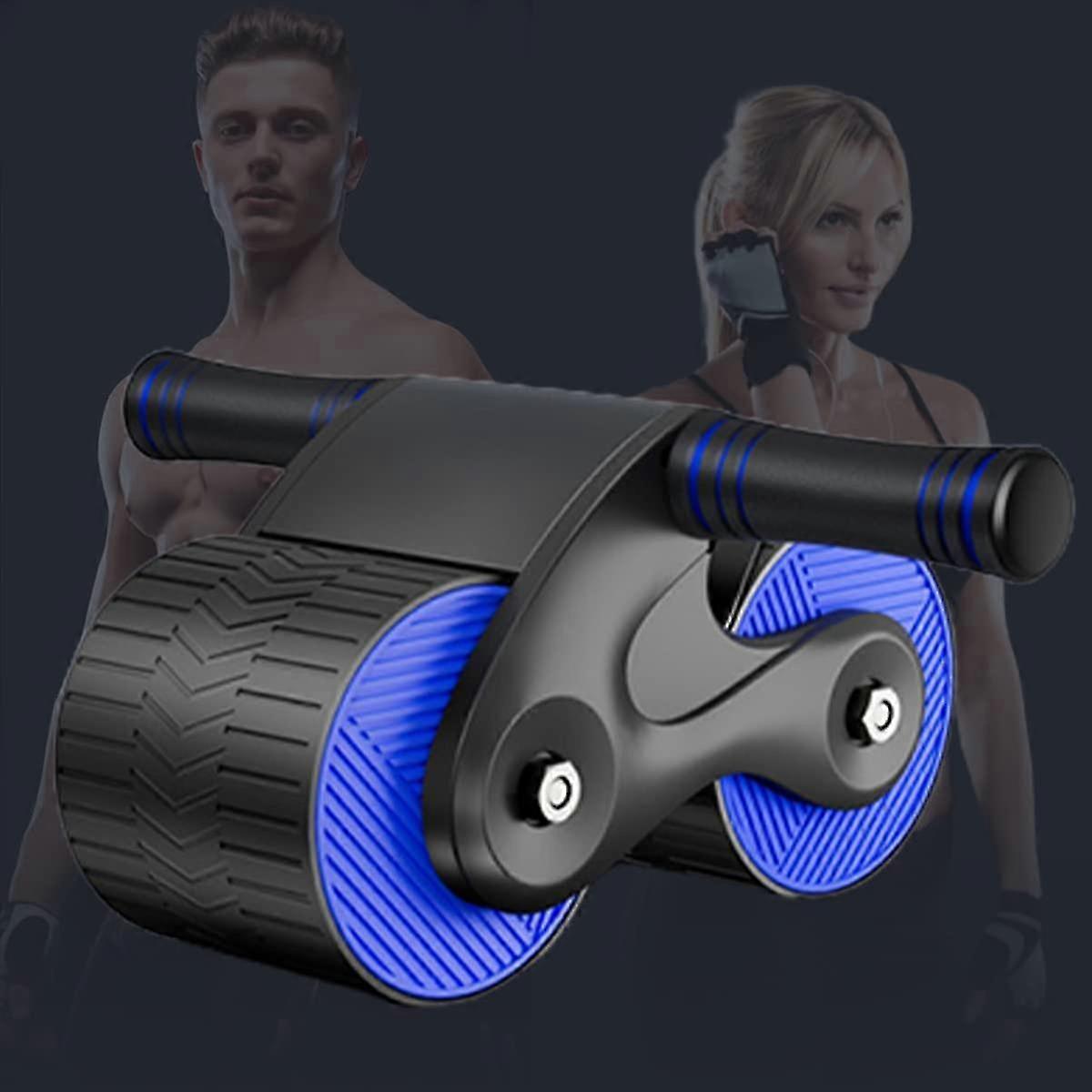 Automatic Rebound Aabdominal Wheel, 2023 New Wheels Roller Abdominal Exerciser, Ab Roller Wheel Exercise Equipment