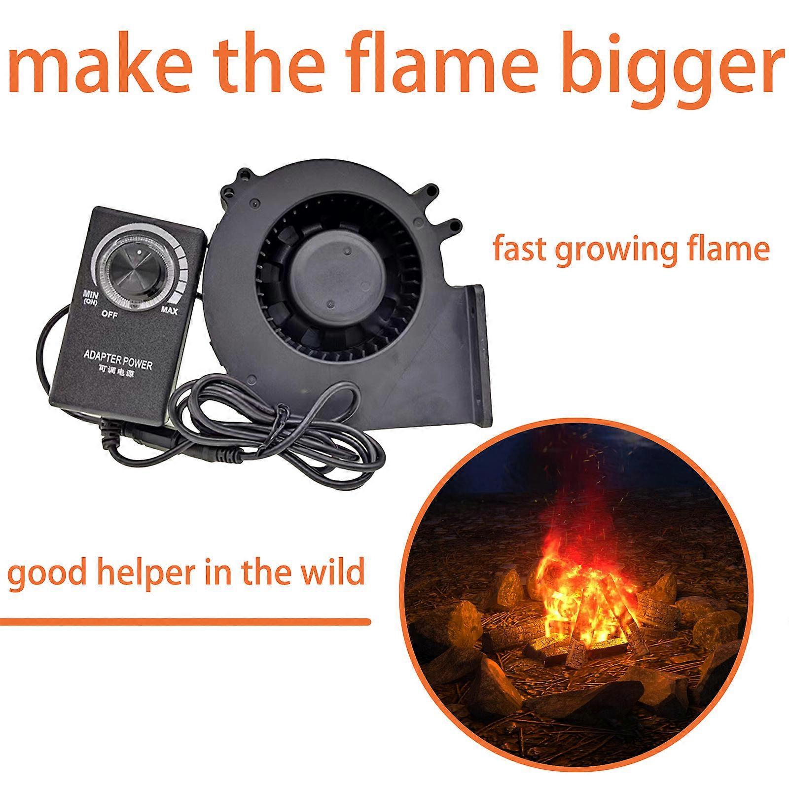 2024 スピードコントローラー付きエアブロワーファン強風力ストーブキャビネットスモークエキゾースター AC パワードファン