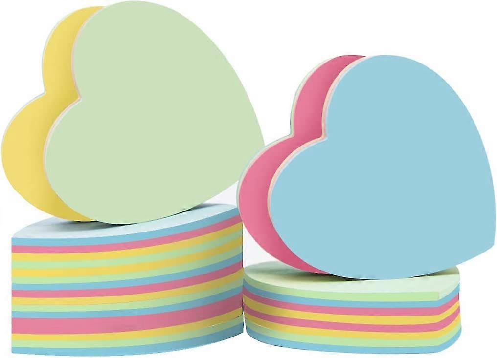 2023 - 10 sticky notes stars-self-adhesive sticky notes, cute mixed color pages, sticky notes