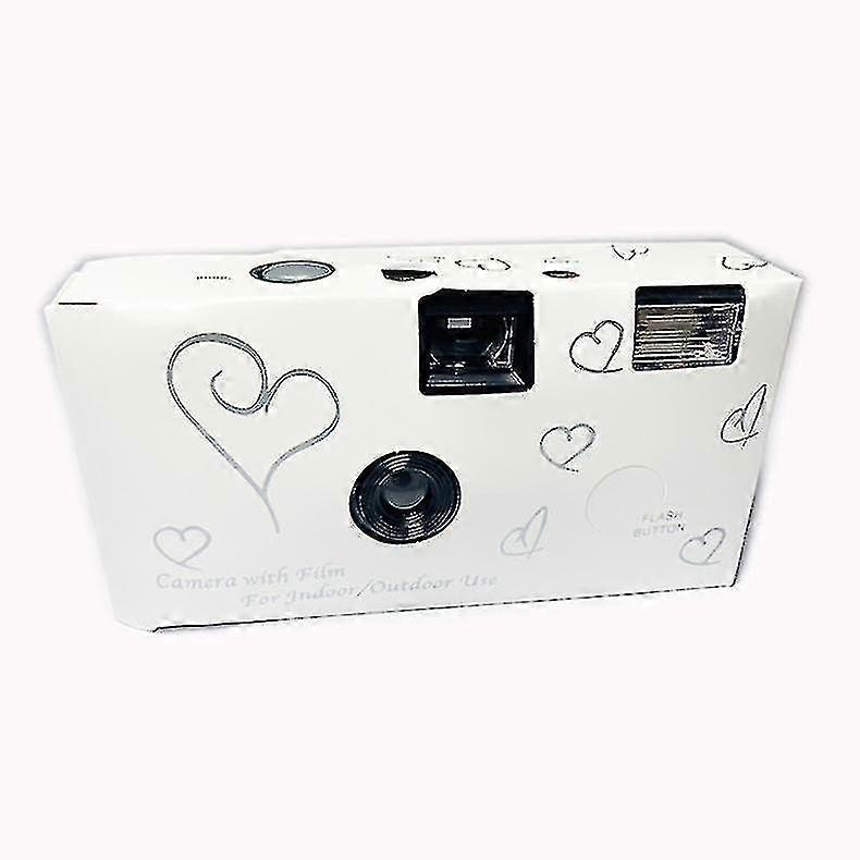 Cámara flash de película desechable de 35 mm con película