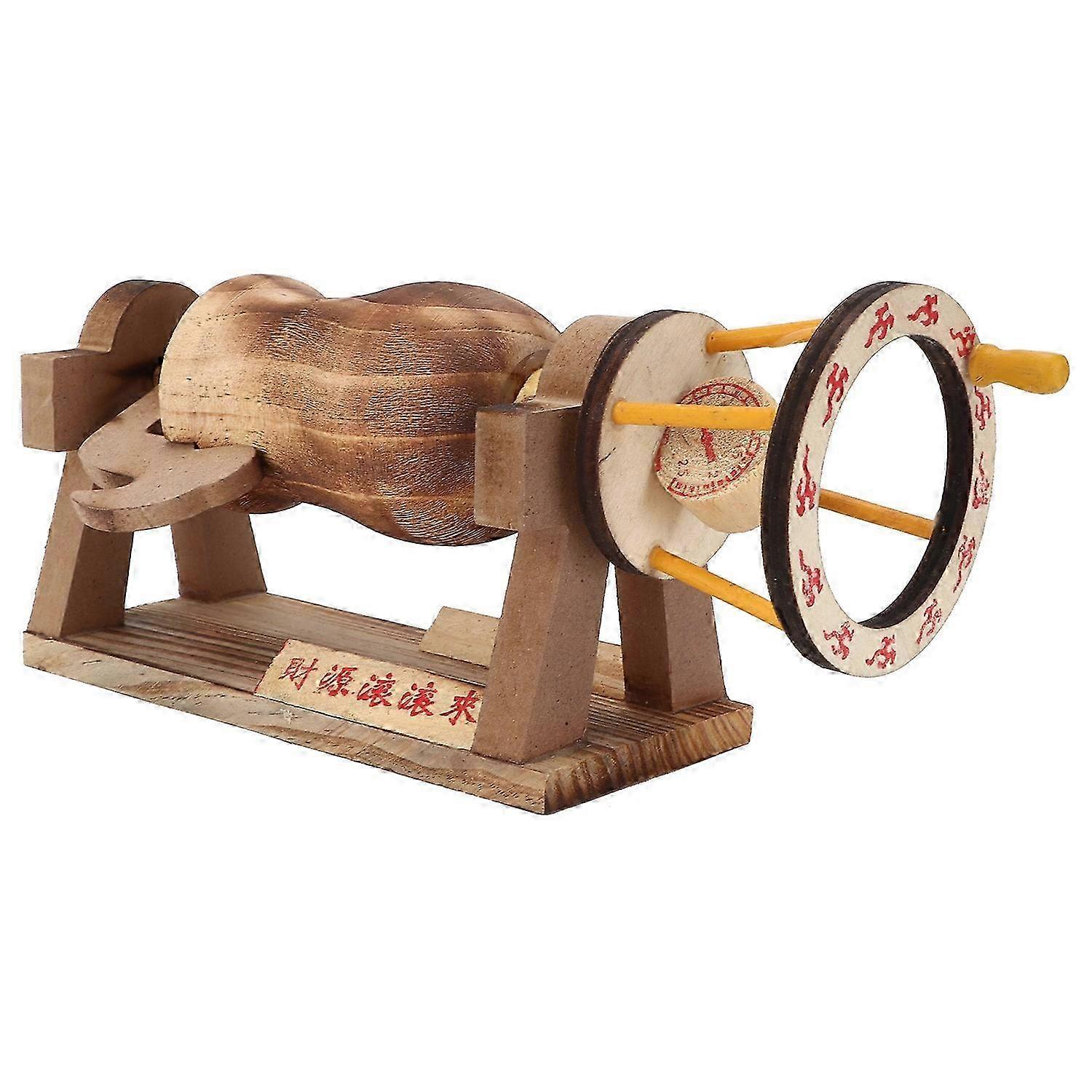 Parrot Toy Popcorn Machine Wooden Climbing Chewing Educational Interactive Bird Training Toy for Par