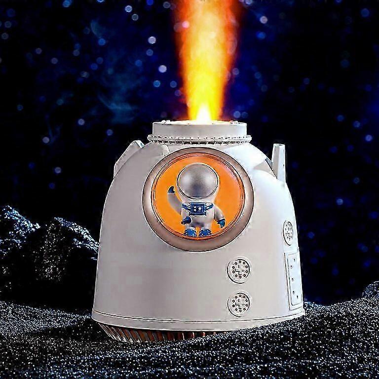 Space Capsule Humidifiers Air Diffuser Portable Humidifier with Night Light