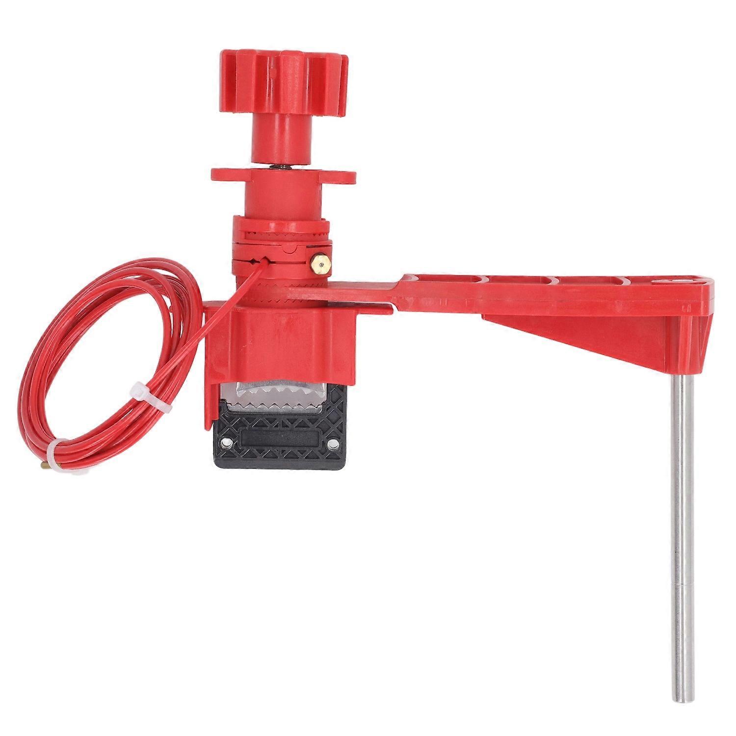 Universal Valve Lockout Multifunctional Butterfly Valve Lever Handle Lockout with Blocking Arm 