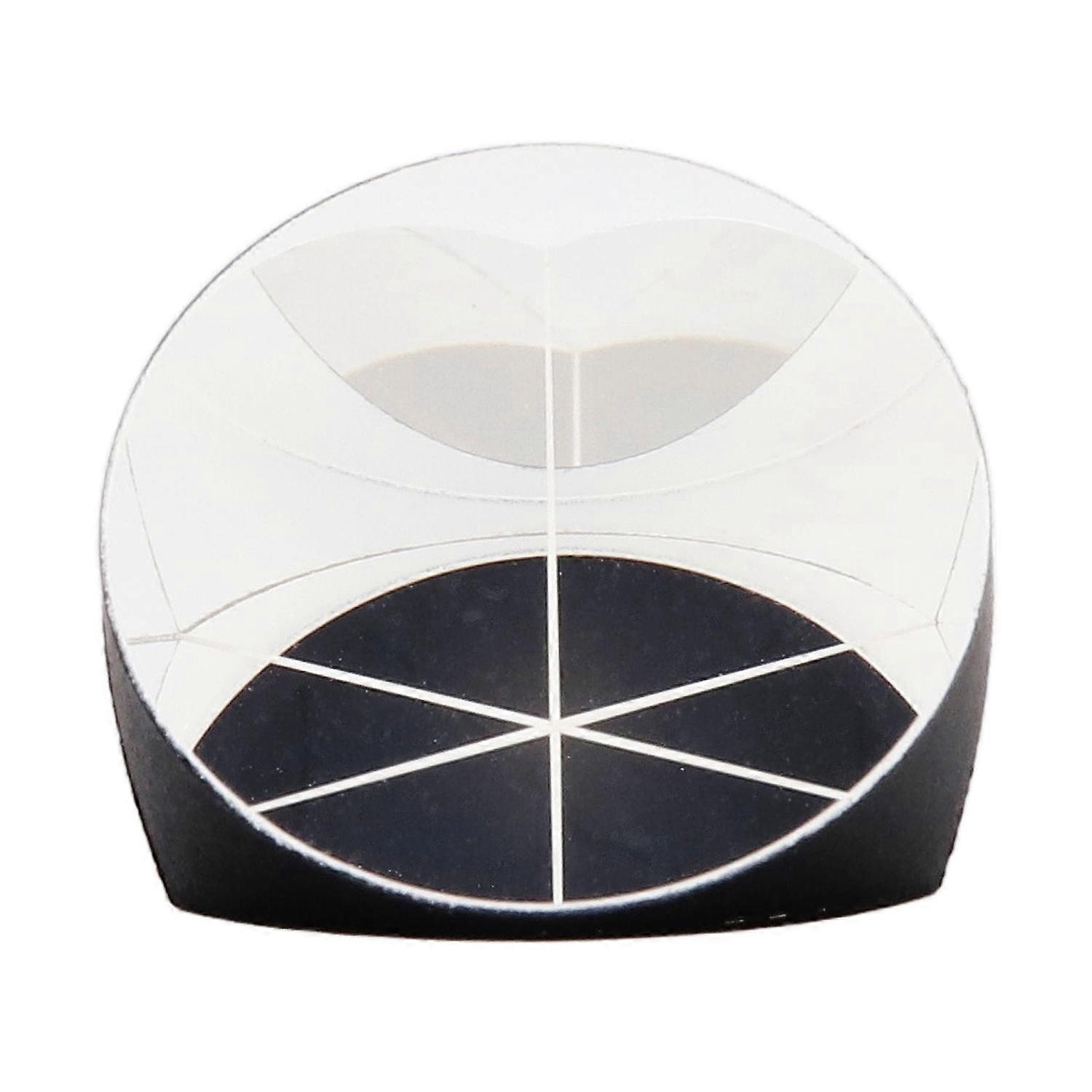 Corner Cube Prism Optical Glass Coated Polished High Accuracy 25.4mm Trihedral Retroreflector 
