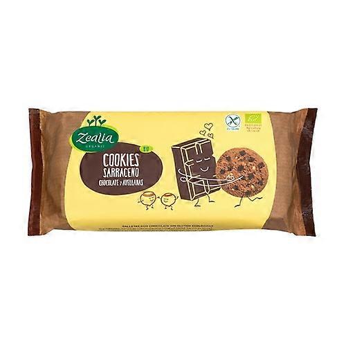 Organic buckwheat, chocolate and hazelnut cookies 130 g (Hazelnut - Chocolate)