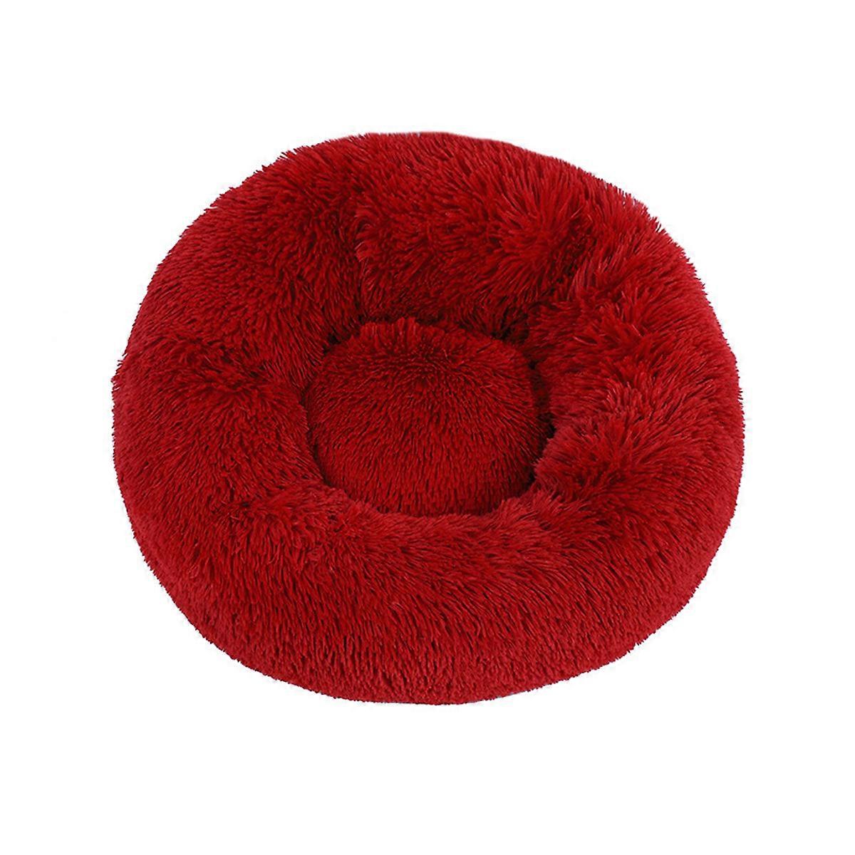 Pet Bed, Plush, Washable, Self-Heating