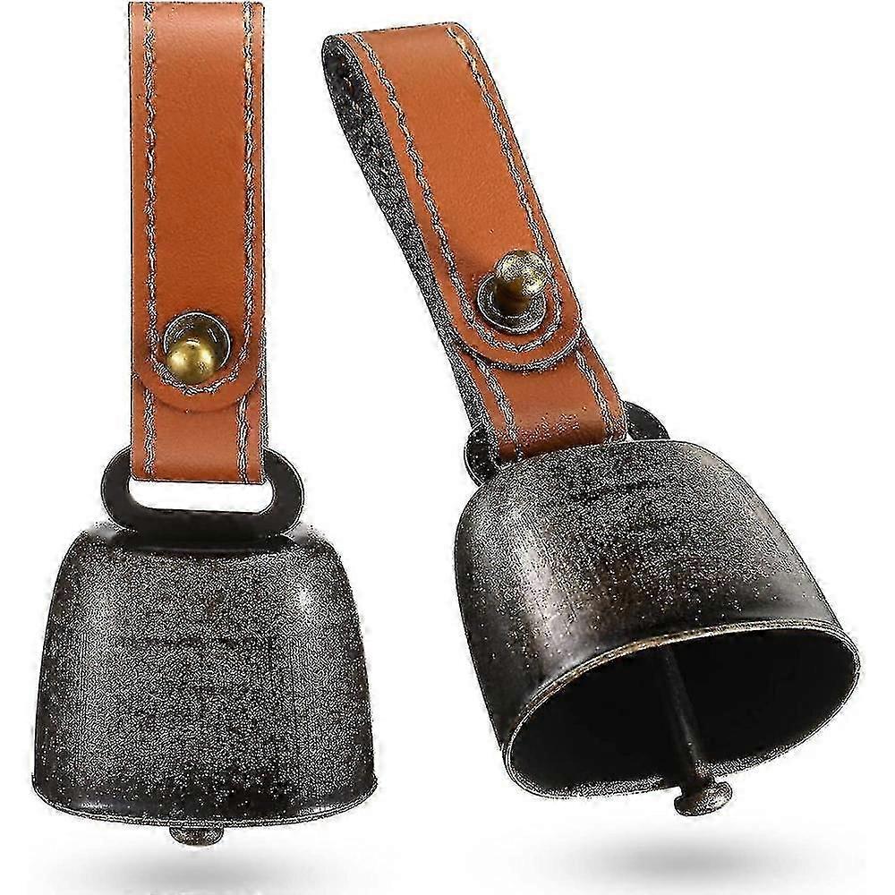 犬の首輪のための2ピースメタルベル、犬の猫の首輪のベルトラッカーベル放牧銅のベルノイズメーカー猫のベルカウベルチョーカーMKQ