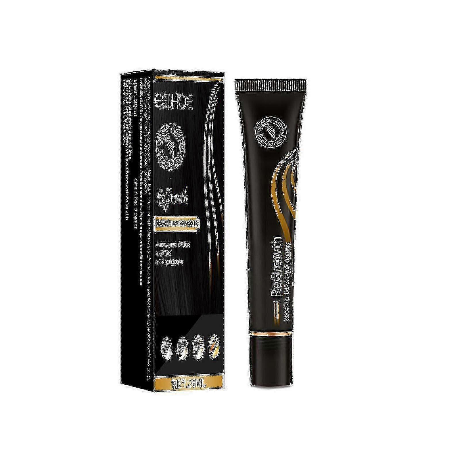 Eelhoe Roll-on Hair Care Solution Massage Densifica el cabello, Polygonum Multifl