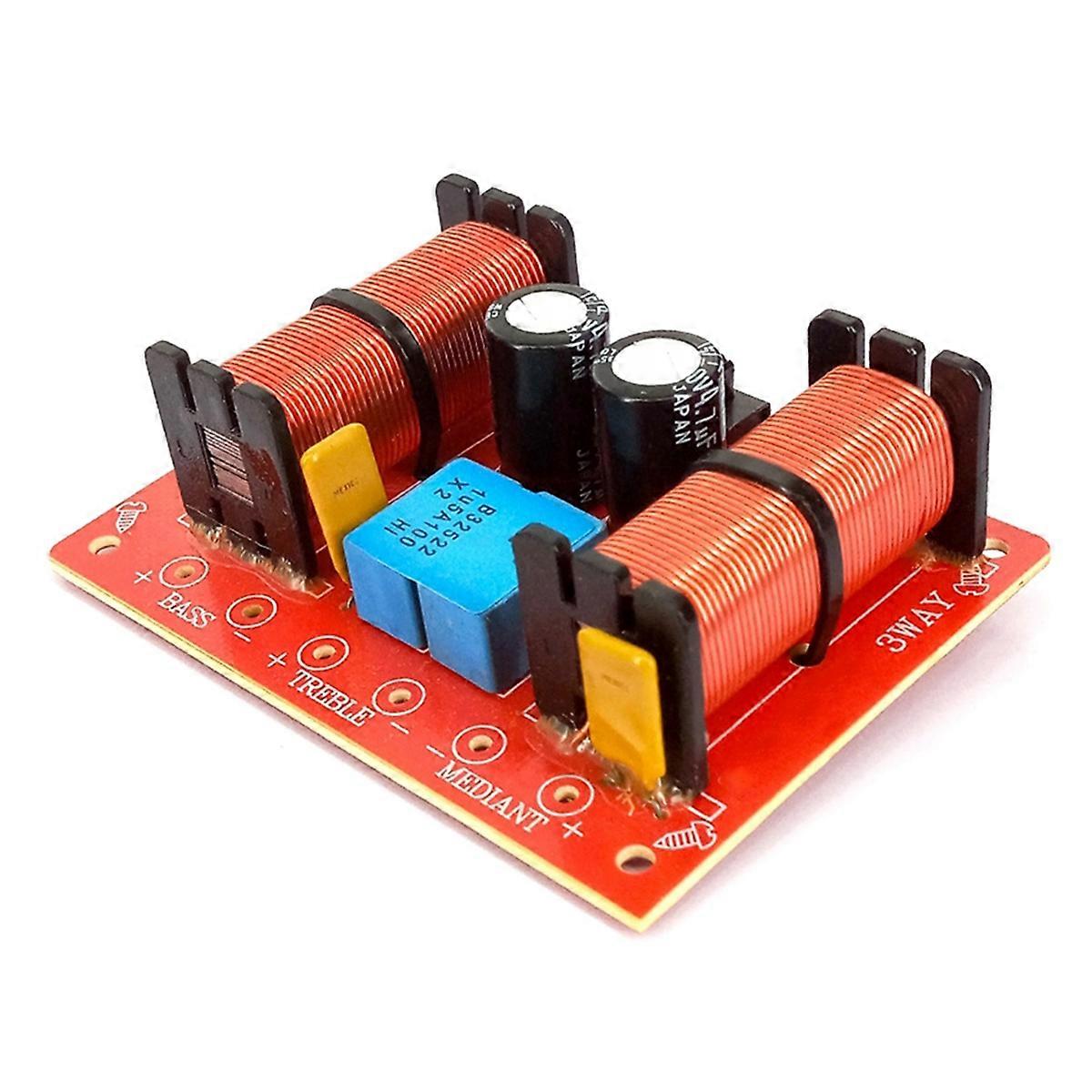For HiFi High Fidelity Home Speaker Crossover 3-Way Frequency Divider for Audio System