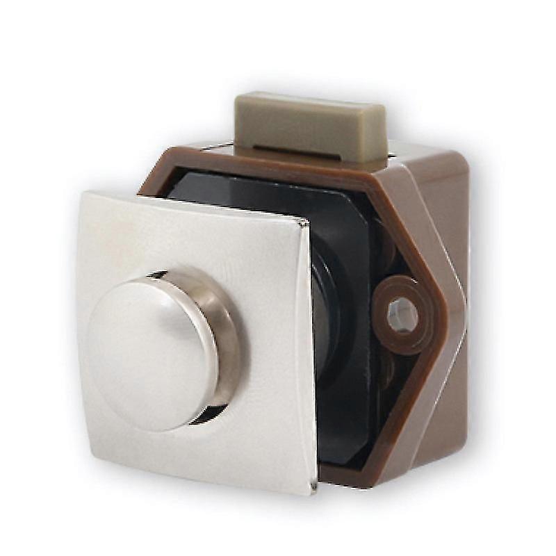 Push Button Catch Lock Drawer Cabinet Cupboard Door Knob For Camper Van Caravan Yalo