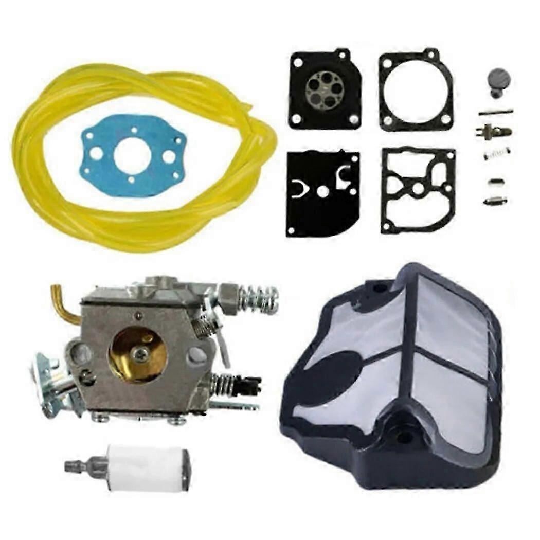 Kit de carburateur Remplacer les raccords pour la tronçonneuse Husqvarna 36/41/136/137/141/142 et pour l’ensemble de pièces d’outils électriques de jardin Zama C1Q-W29E