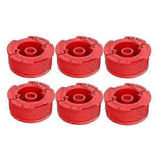 6Pcs Weed Eater String Faster Acceleration Efficient Cutting Nylon Garden Trimming Weed Grass