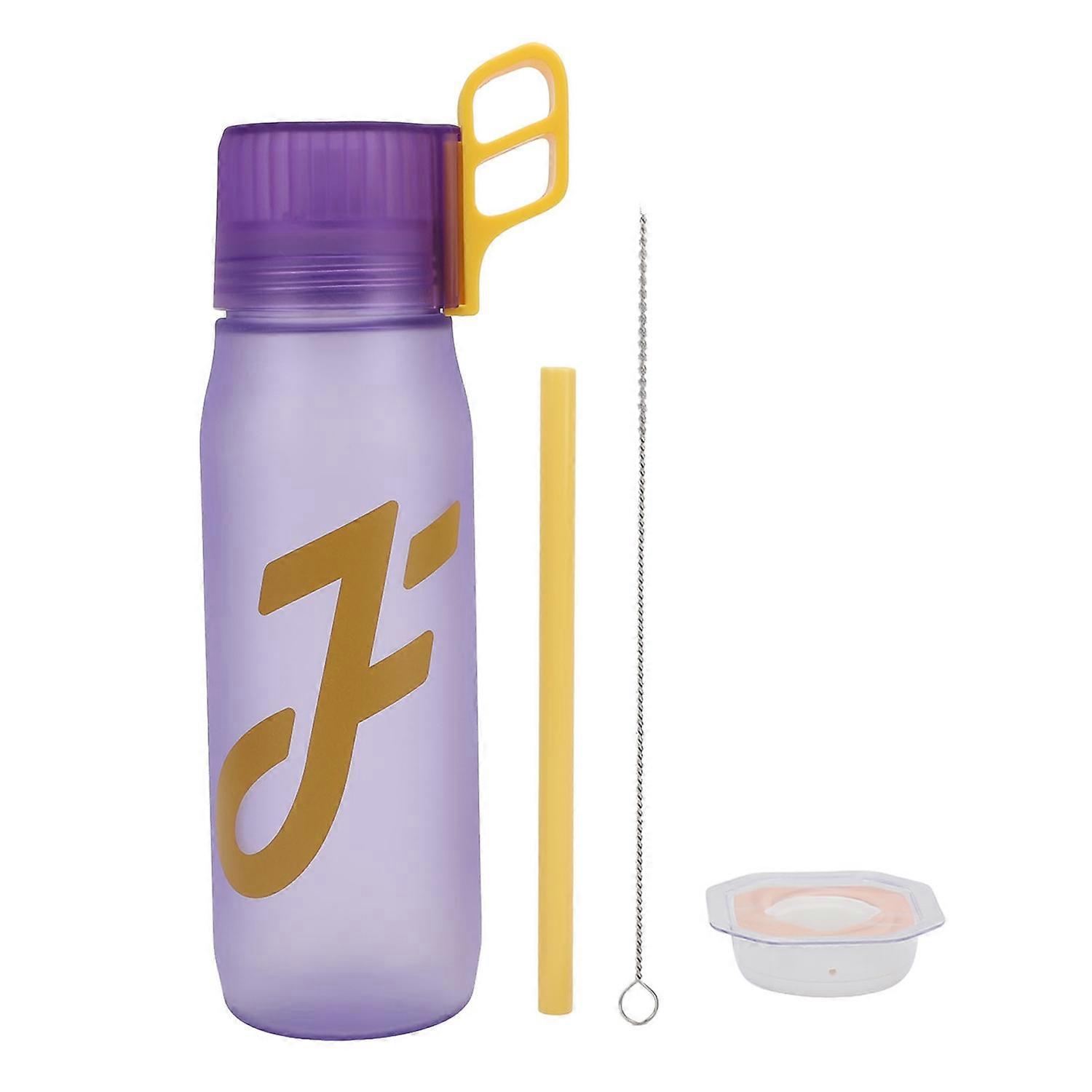 Scented Water Starter Set Air Drinking Bottle with Straw 1 Milk Tea Flavour Pod 0 Sugar Scent Cup 65