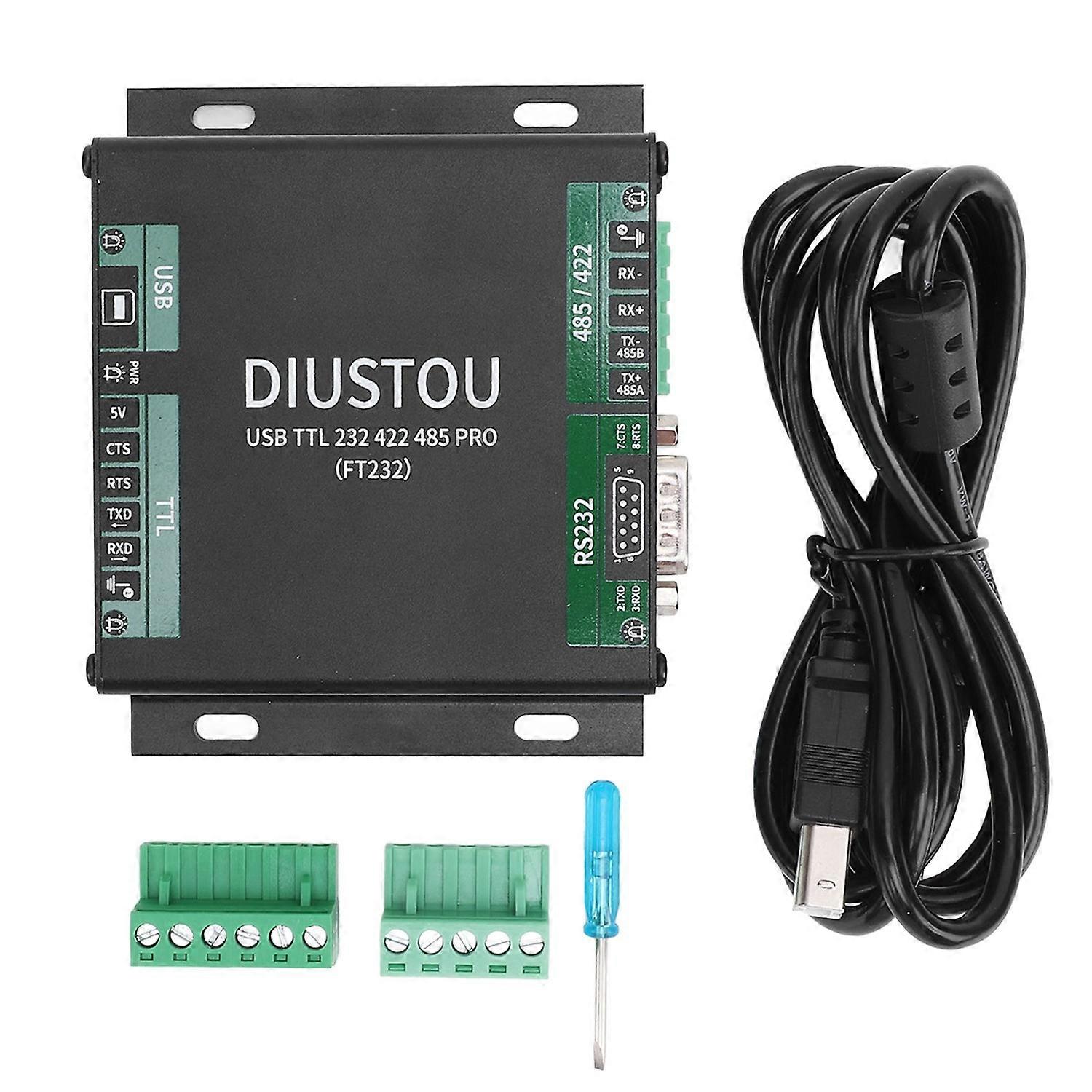 9 in 1 USB TTL RS232 RS422 RS485 PRO FT232RL Chip Industriell isoliert USB auf RS232 485 422 TTL Adapt