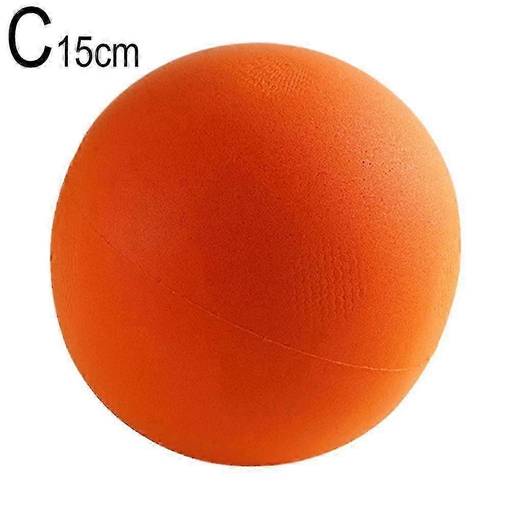 Newest Silent Basketball Indoor Foam Ball Uncoated High-den Orange no 2