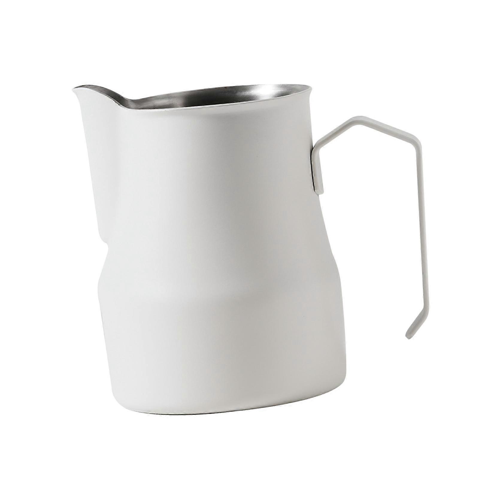 Espresso Steaming Pitcher, Coffee Milk Frother Cup, Dripless Spout Milk Frothing