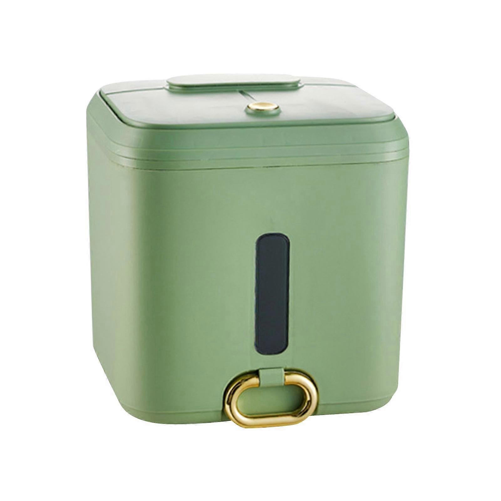 15kg Rice Bin Flour Container for Green