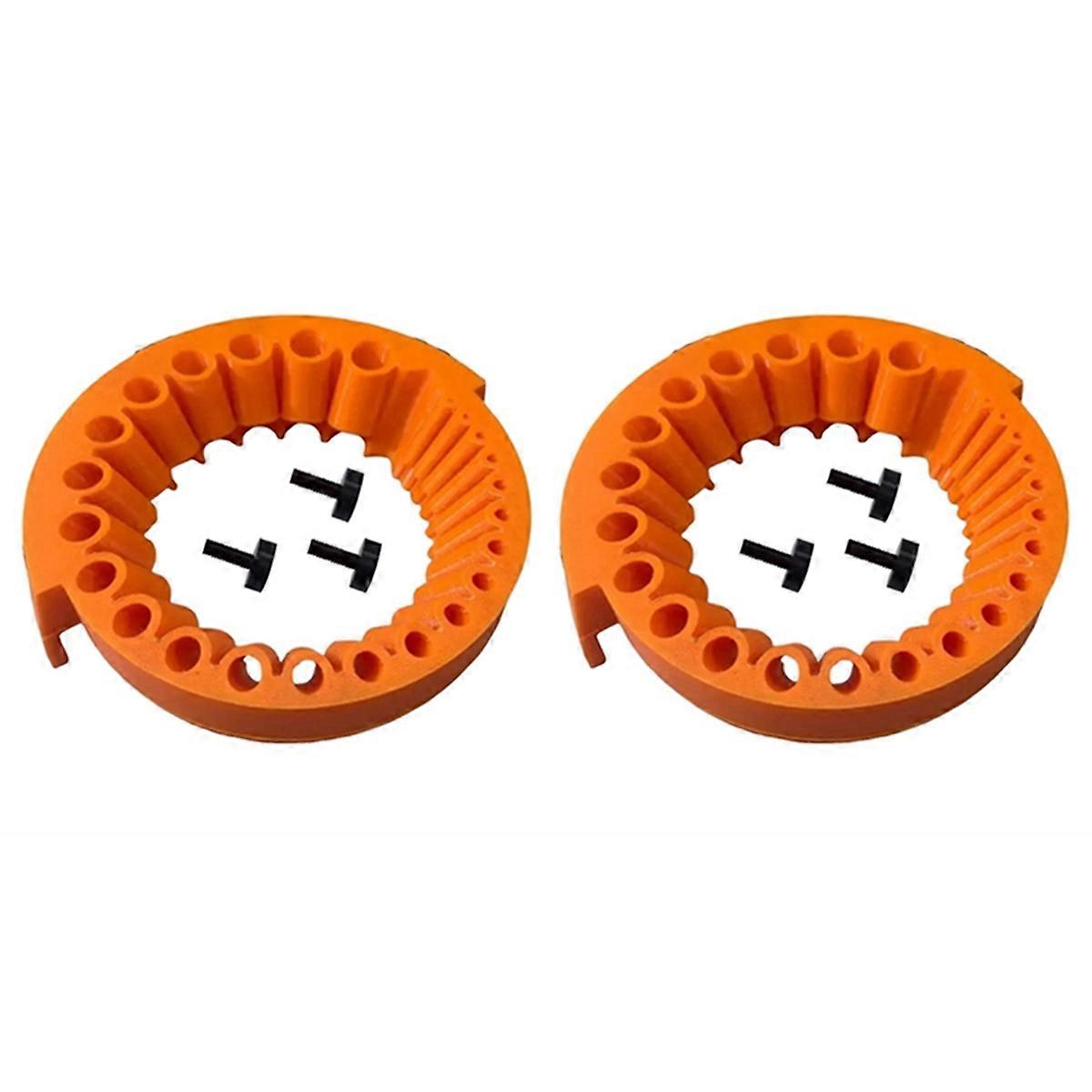 2xDrill Bit Sharpener,Giant Blade Angle Grinder for Grinding Drill Bit,2 to 13 mm Drill Bits for Grinding 125 mm Grinder
