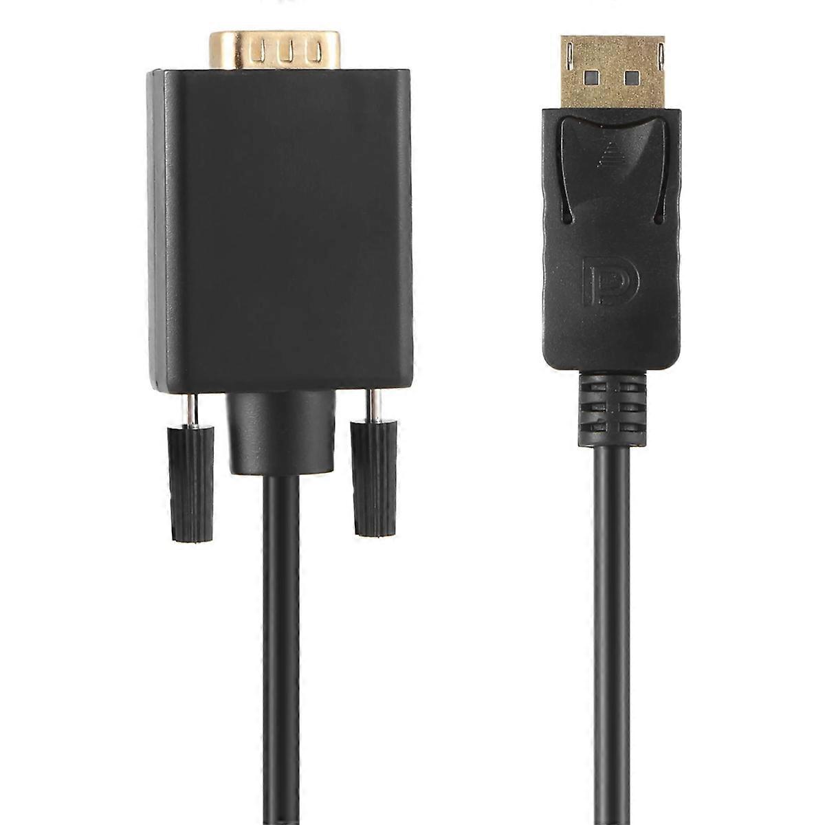 DisplayPort to VGA Cable (DP to VGA Cable) 6 Feet
