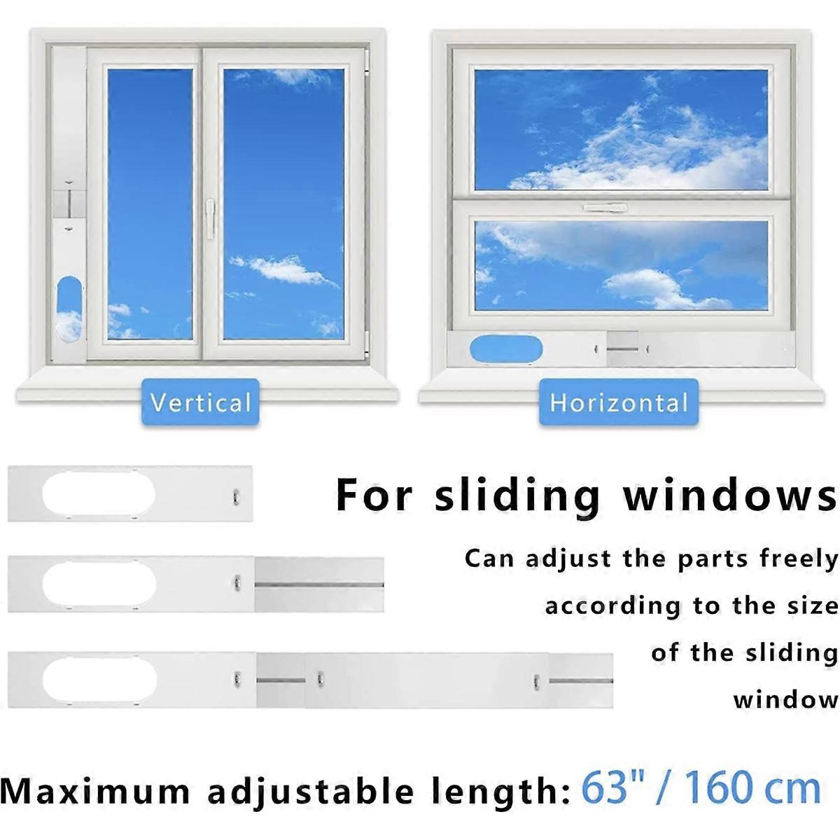 Portable Air Conditioner Window Kit, Adjustable Window Seal