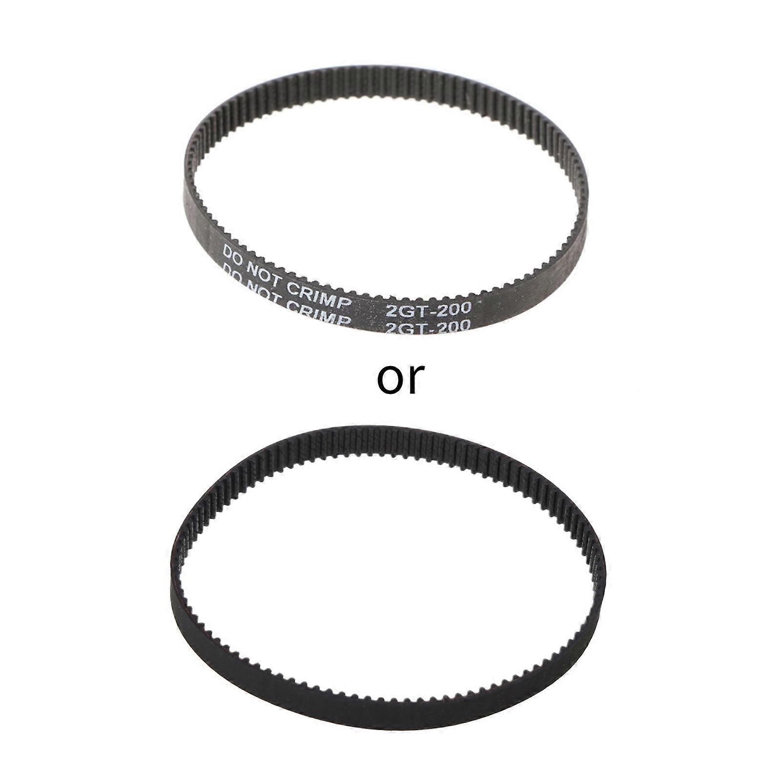 Closed Loop Rubber GT2 Timing Belt 200 280 400 610 852mm 2GT Width 6mm For 3D Printers