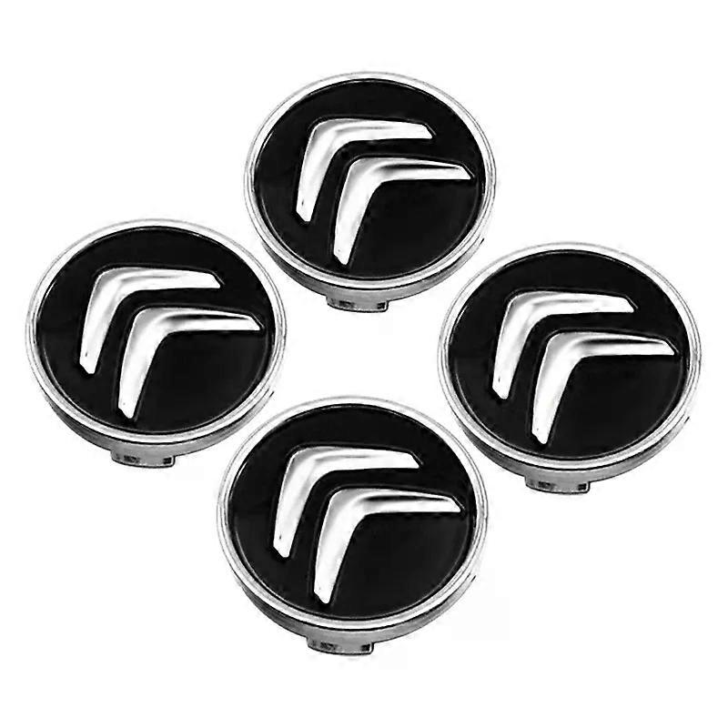 60mm Car Wheel Center Caps compatible for Citr-oen C2 C3 C4 C5 C1 Elysee Berling Xsara Picasso Saxo Cactus DS3 DS4 DS6 Hub Cover Accessories