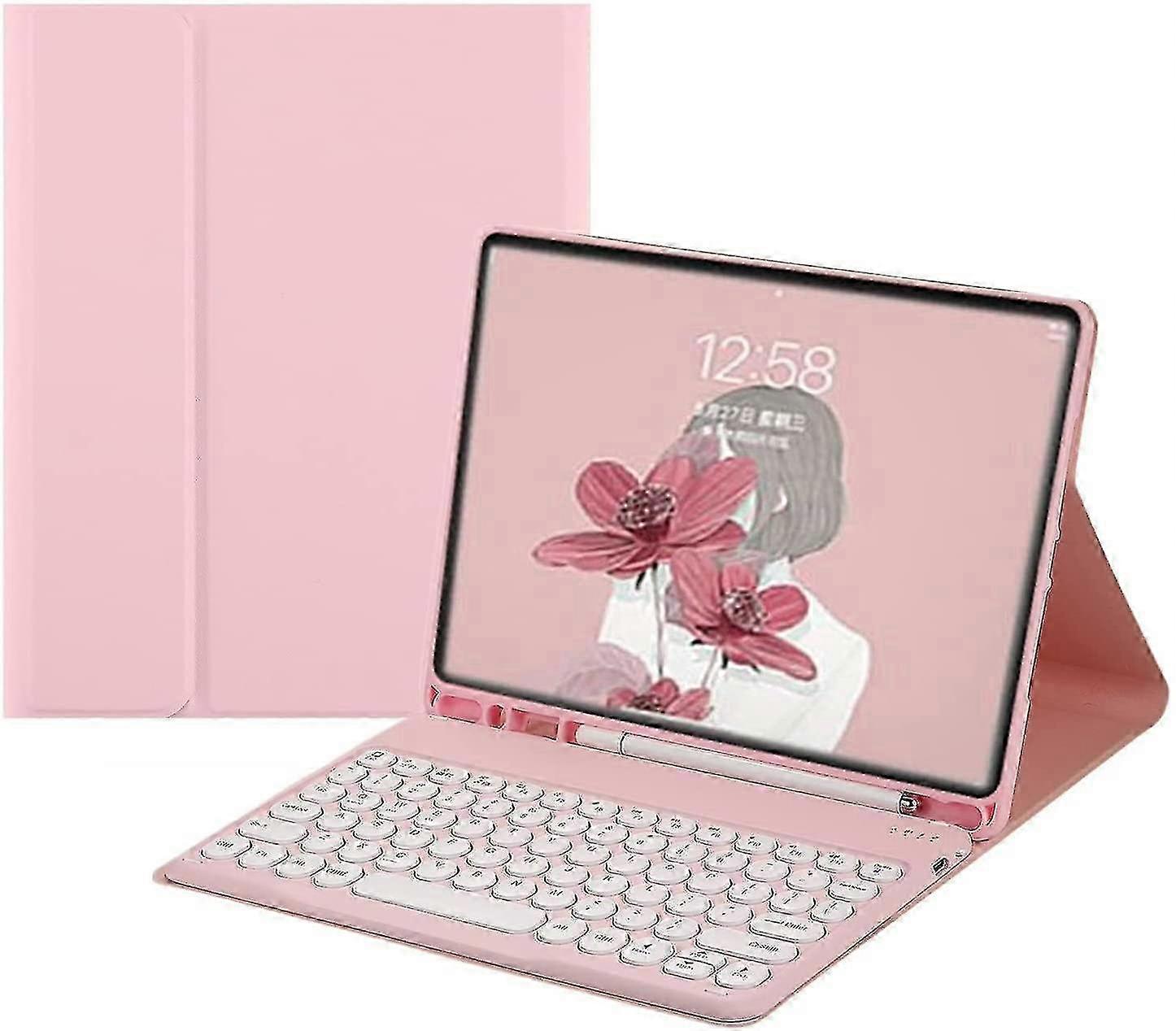iPad Mini 5 7.9 Inch Keyboard Case with Wireless BT Keys