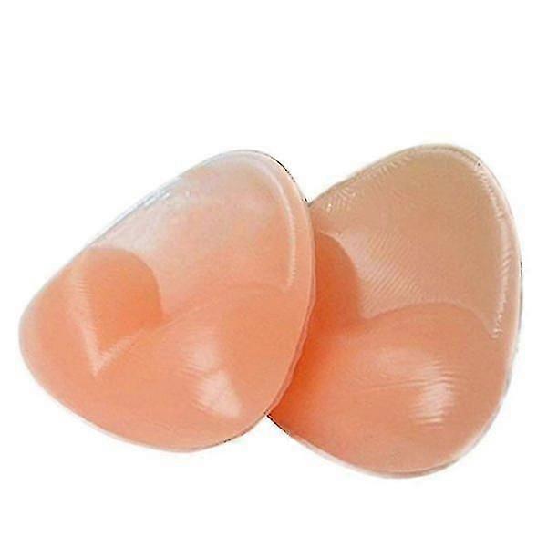 Femmes Silicone Triangle Push Up Bra Pads Insert Underwear Breast Enhancer