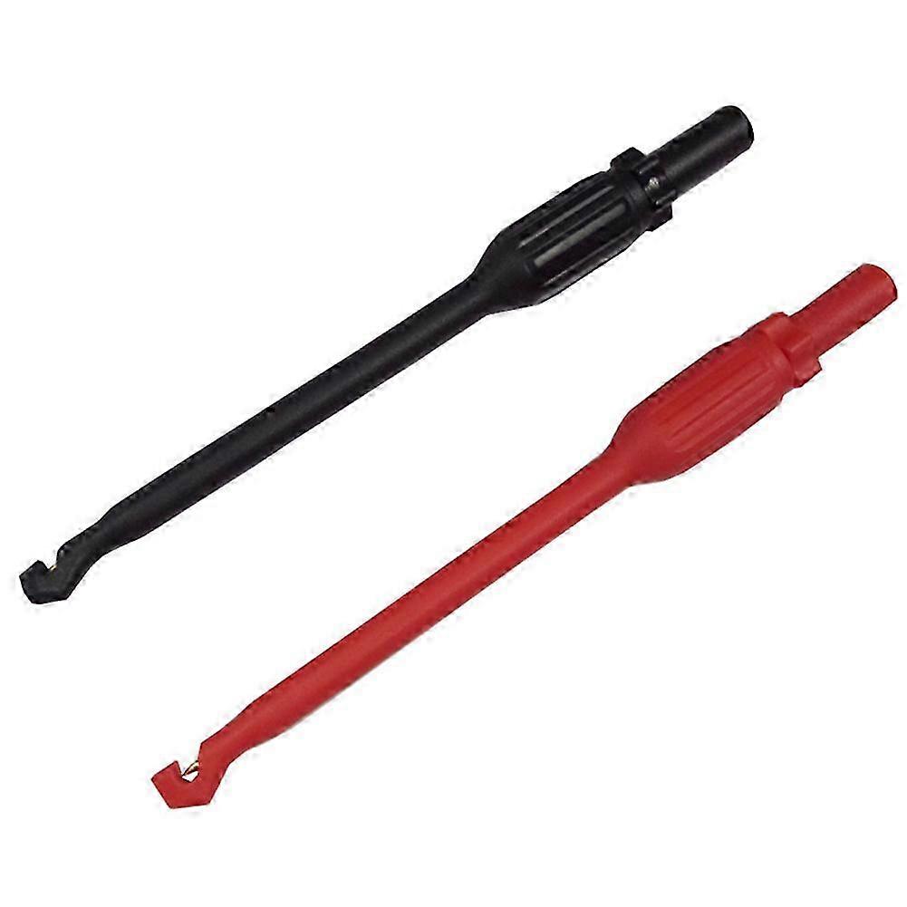 2Pcs 4mm Automotive Test Kit Power Probe Wire-Piercing Clip Tools