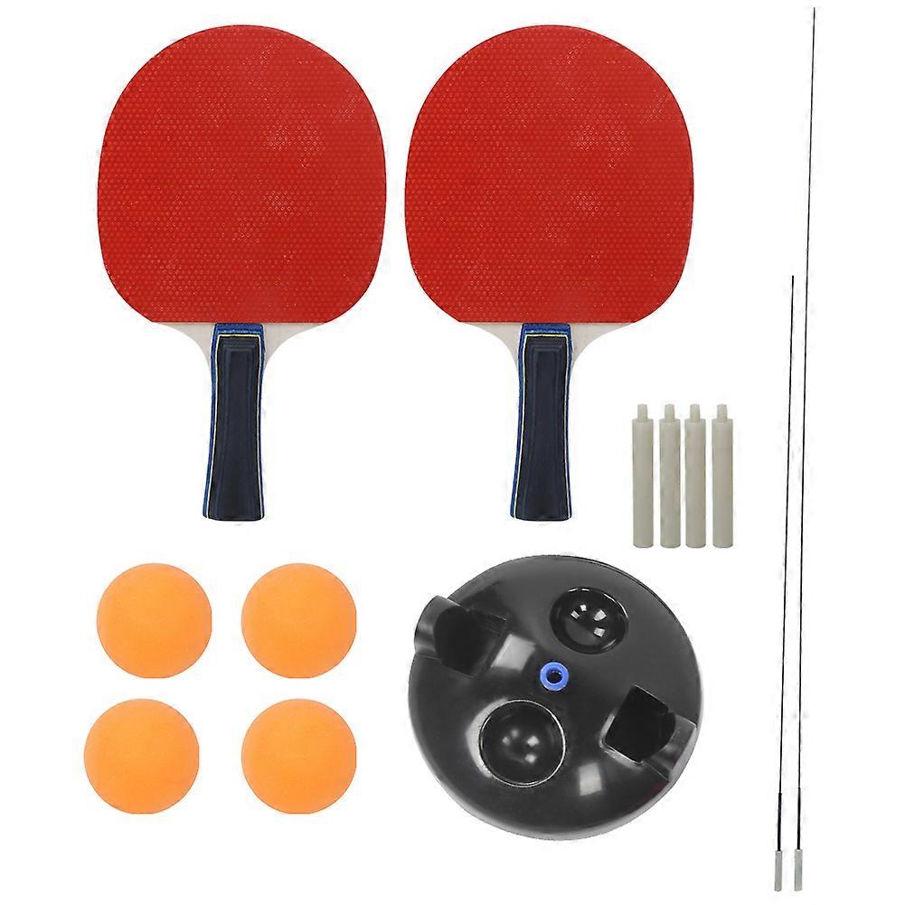 Elastic Flexible Shaft Table Tennis Trainer Training Tool Kit for Single and Double Training