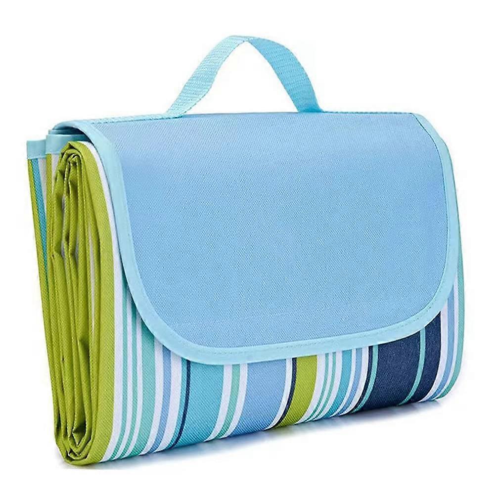 Large 80 'x 60' beach blanket, outdoor picnic blankets, waterproof sand proof, spring camp summer