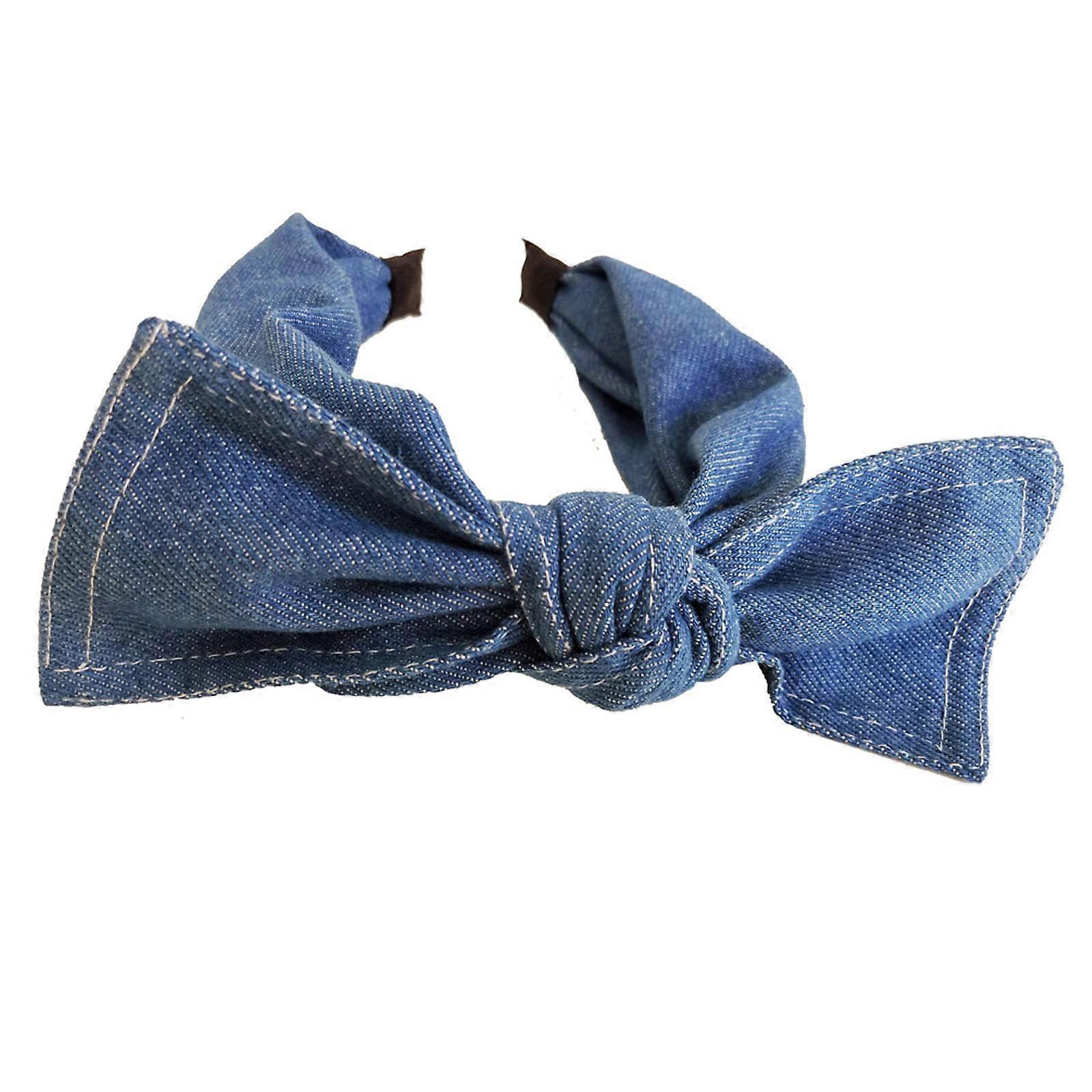 Denim Fabric Wide Knot Dot Print, Lightweight Cotton Blend, 58 Inches Wide, Ideal for Apparel and Craft Projects