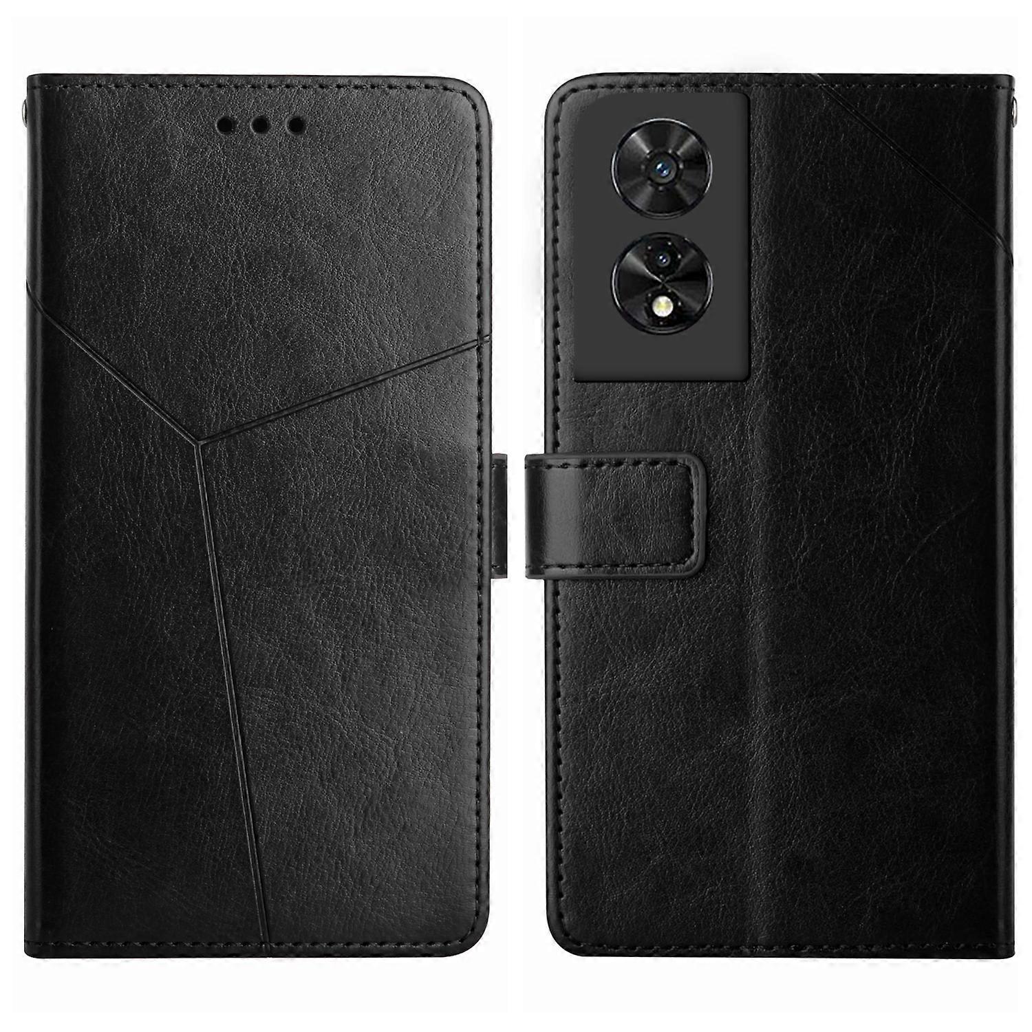 Y-shaped Pattern Flip Leather Phone Case
