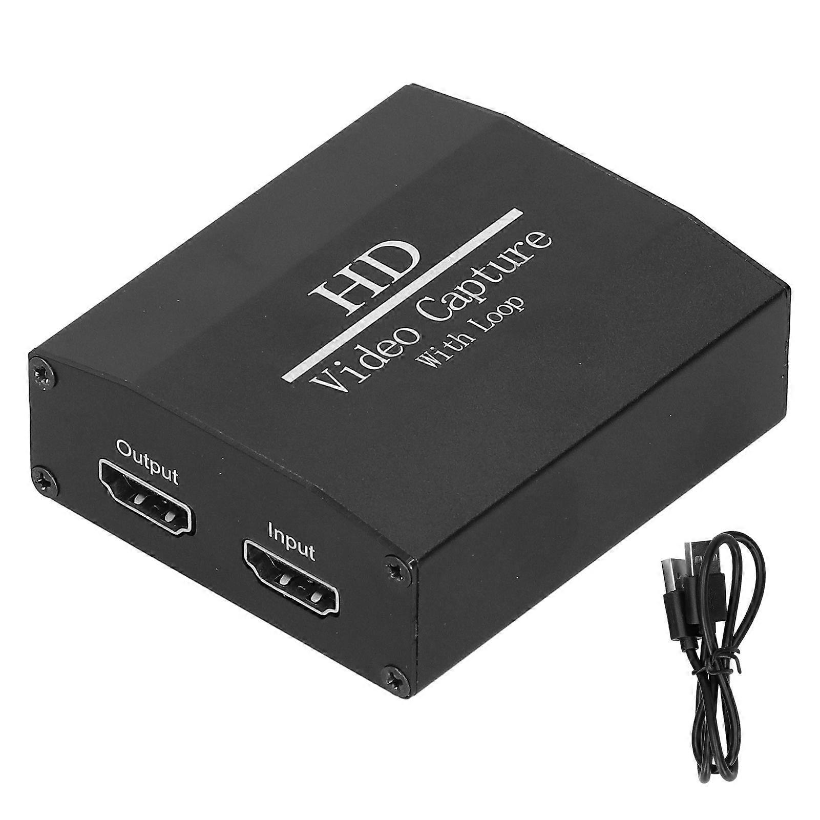 1080P 4K Video Capture Card for Game Recording and Live Broadcast