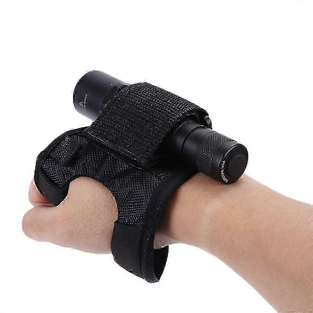 FFY Flashlight Gloves, Holster Flashlight Holster, Portable Flashlight Holder Wrist Support, Suitable
