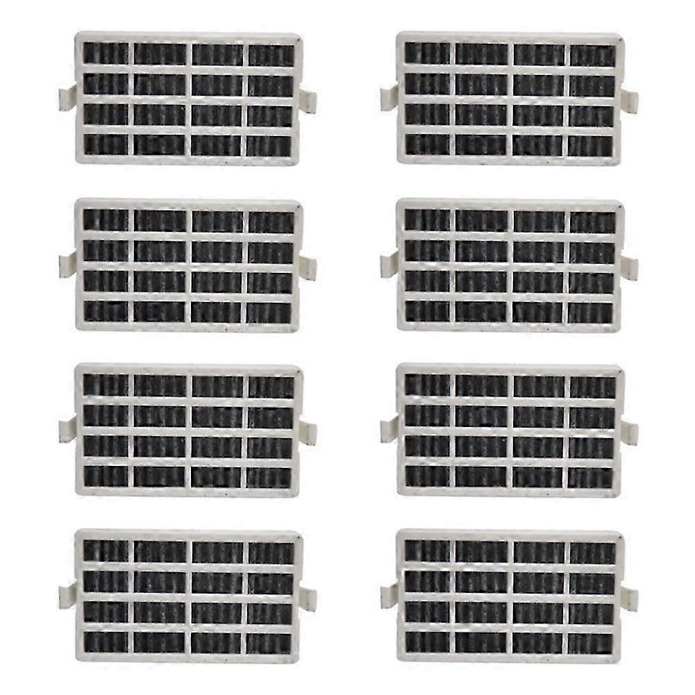 8 Pcs Refrigerator Activated Carbon Filter Air Filter compatible with Whirlpool